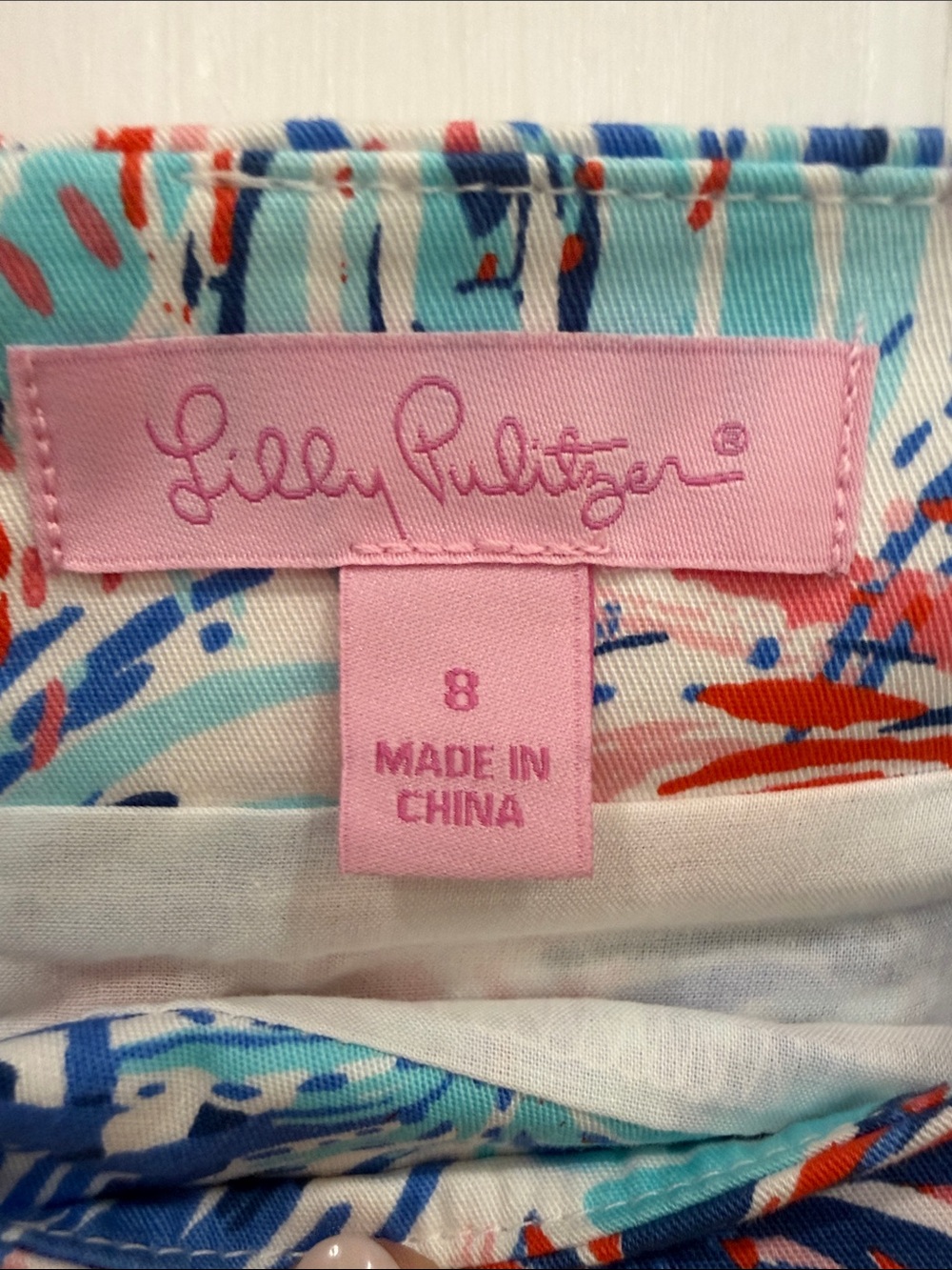 Lilly Pulitzer “like new” Tate Firecracker 🧨 Mini Skirt size 8 - Picture 2 of 4